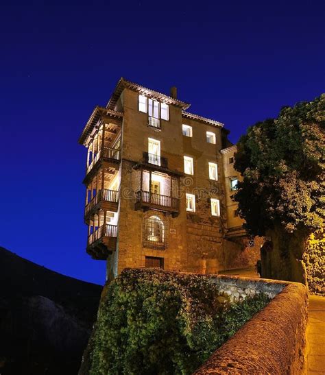 Hanging Houses,Cuenca, Spain. Stock Image - Image of rural, precipice ...