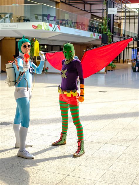 Condiment King & Killer Moth - MCM London Comic Con - May 2019 - a photo on Flickriver