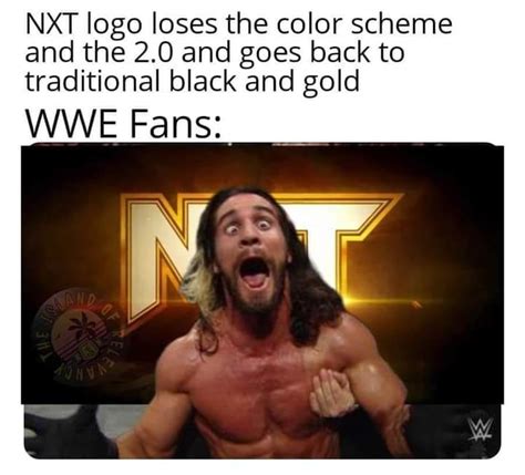 I happy that black and gold logo is back in nxt : r/BrandonDE