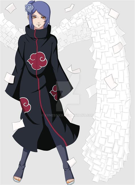 Konan [Naruto Shippuuden Fanart] by xXNessiXx on DeviantArt