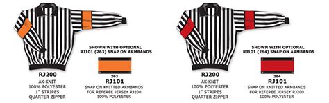 Referee Hockey Jerseys and Pants by AK Athletic Knit REFEREE hockey jerseys - Hockey Jerseys Direct