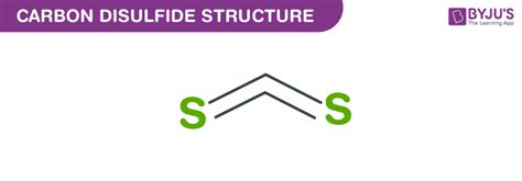 Carbon Disulfide (CS2) - Structure, Molecular Mass, Properties & Uses