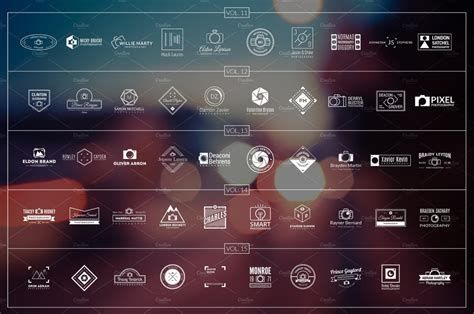 26 modèles et exemples de logo pour un photographe