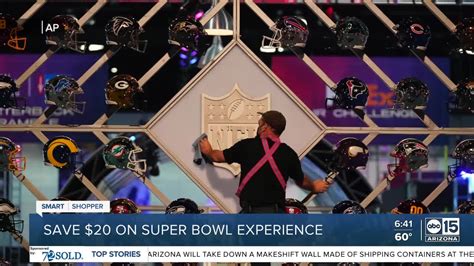 SRP customers can get 57% off Super Bowl Experience tickets