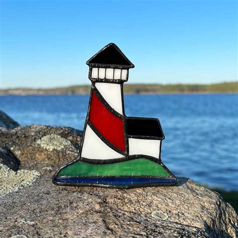 Stained Glass Lighthouse - Lisa-Marie's Made in Maine