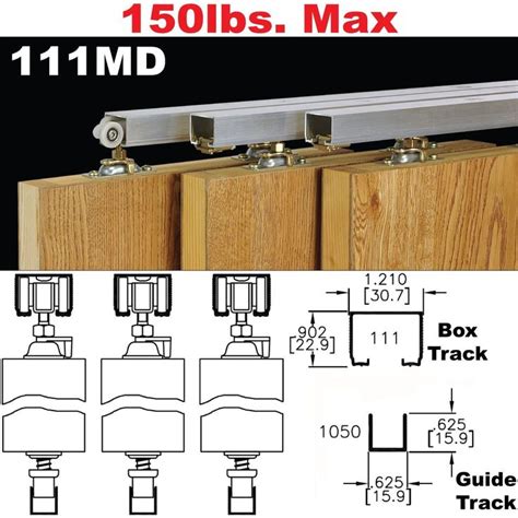 Johnson Pocket Door Track Kit | Sliding door hardware, Sliding doors, Sliding barn door hardware