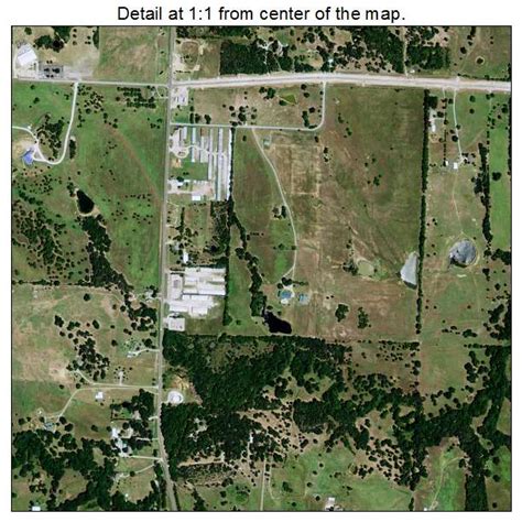 Aerial Photography Map of Pottsboro, TX Texas