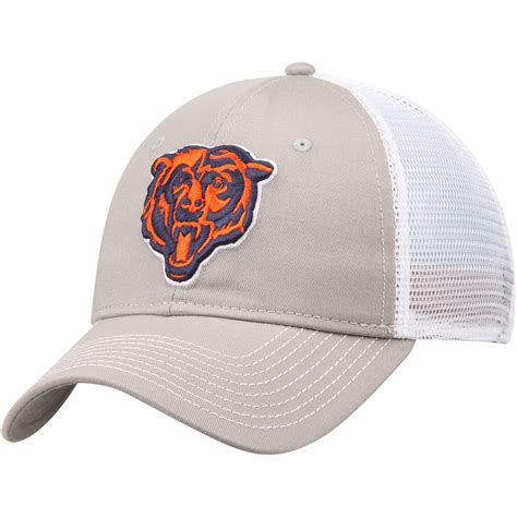 Pro Line Chicago Bears Gray/White Core Trucker Adjustable Snapback Hat