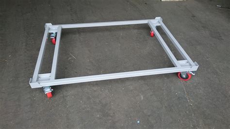 Pallet Dolly Wheeled Pallet Trolley - AD Fabrication