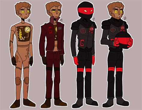 Mr. Echo AU Concept Designs [Ninjago] by Gold07Arts on DeviantArt in ...