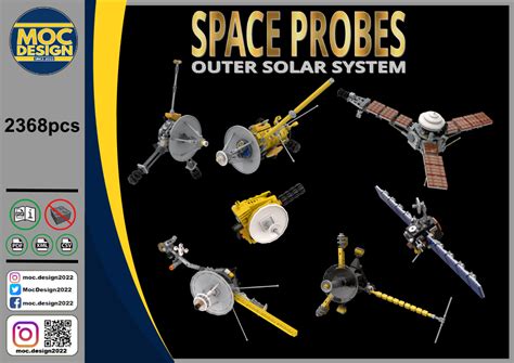 LEGO MOC Space Probe Outer Solar System by MOC DESIGN | Rebrickable ...