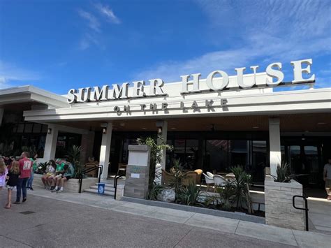 Summer House on the Lake at Disney Springs Opens Tomorrow, Reservations ...