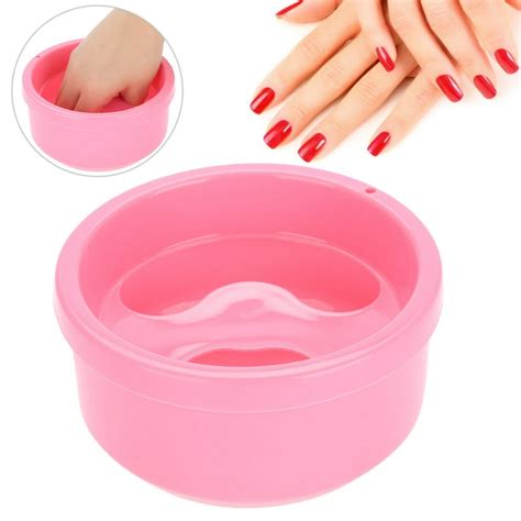 YLSHRF Nail Art Hand Wash Soak Bowl Thickened Polish Treatment False Nail Removal Bowl Manicure ...