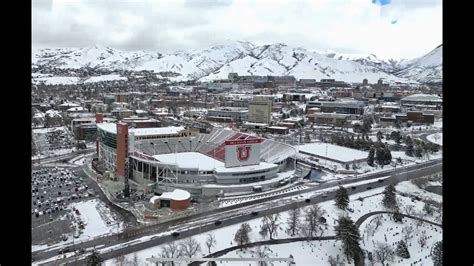 Birdseye View of the University of Utah in Salt Lake City Utah - YouTube