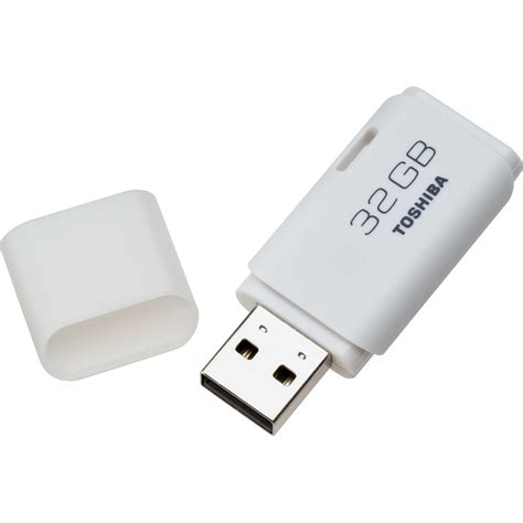 Toshiba TransMemory 32 GB USB 2.0 Flash Drive - White | Novatech