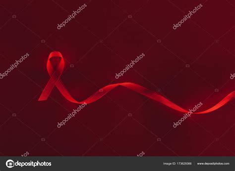 Red aids ribbon — Stock Photo © VadimVasenin #173629366