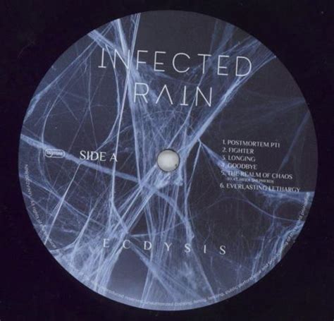 Infected Rain Ecdysis German vinyl LP album (LP record) (818787)