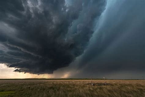 Rain Wrapped Tornado, Texas, USA #18064473 Print Framed Prints