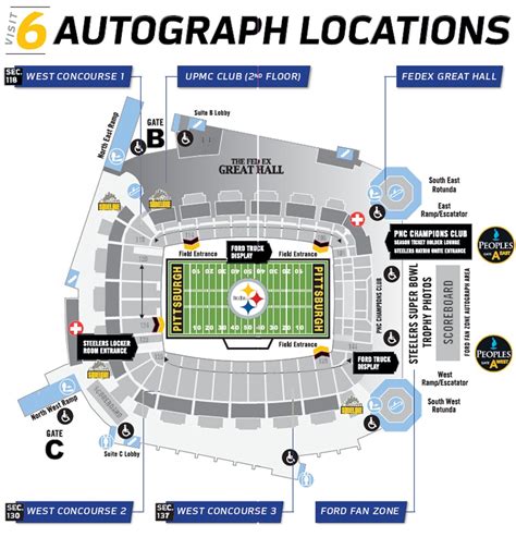 Acrisure Stadium on Twitter: "Player autographs will be taking place ...