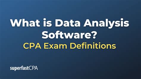 What is Data Analysis Software?