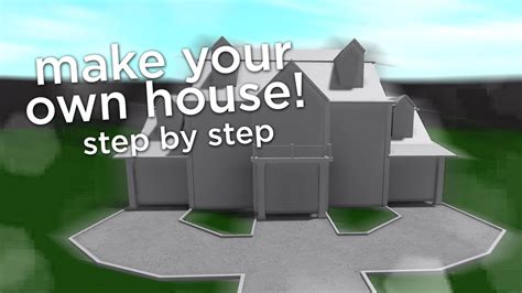 How to Build a House in Bloxburg - YouTube