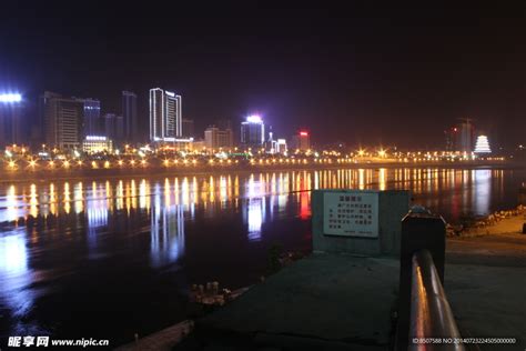 汉江夜景摄影图__国内旅游_旅游摄影_摄影图库_昵图网