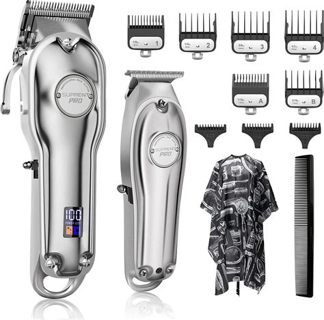 SUPRENT® Professional Hair Clippers for Men, Hair Cutting Kit & Zero ...