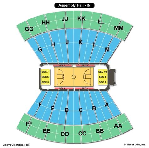 8 Pics Assembly Hall Interactive Seating Chart And Description - Alqu Blog