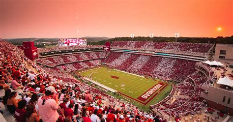 Explore Donald W. Reynolds Razorback Stadium