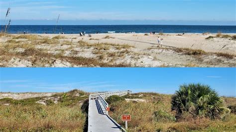 Quick stop for Anastasia Beach overlook in Anastasia State Park in St Augustine 🌴 Florida travel ...