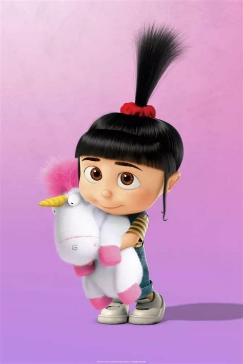 The minions agnes fluffy the unicorn – Artofit