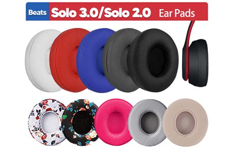 Amazon.com: Beats Solo 3 Wireless Ear Pads Replacement, BUTIAO Protein Leather Memory Foam ...