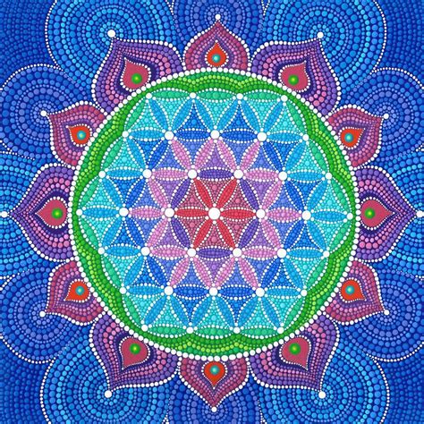 Mandala Diamond Painting Kit - DIY Mandala-3 - Diamond Art Home | Diamond Painting