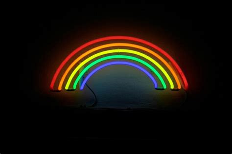 Rainbow (With images) | Neon rainbow, Neon, Rainbow aesthetic