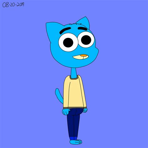 Gumball Watterson fan art by Preston-Draws63 on DeviantArt