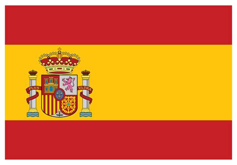 National flag of Spain - Flat color icon. 16591194 Vector Art at Vecteezy