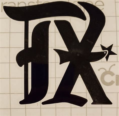 Texas Rangers City Connect TX Logo Vinyl Sticker - Etsy