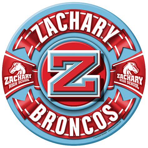 ZACHARY HIGH SCHOOL – Door Disks – Help your Team Win