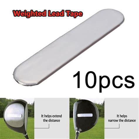 SEGDHYJG 3g/piece Metal Golf Swing Weighting Swing Trainer Iron Putter Tape Add Lead Tape Swing ...