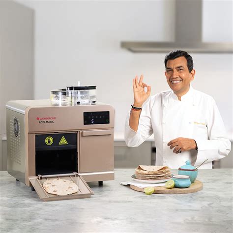 Buy Wonderchef Roti-Magic, Fully Automatic Roti Maker, Hot Rotis From ...