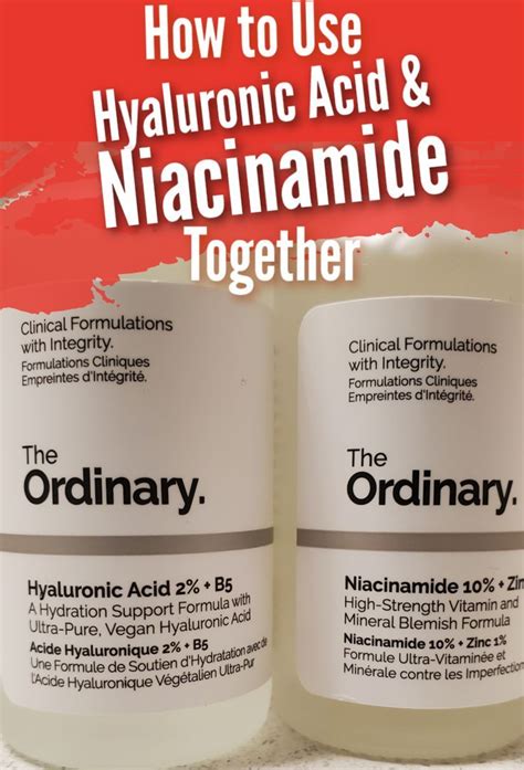 Can you use niacinamide and hyaluronic acid together spotlightonskincare – Artofit