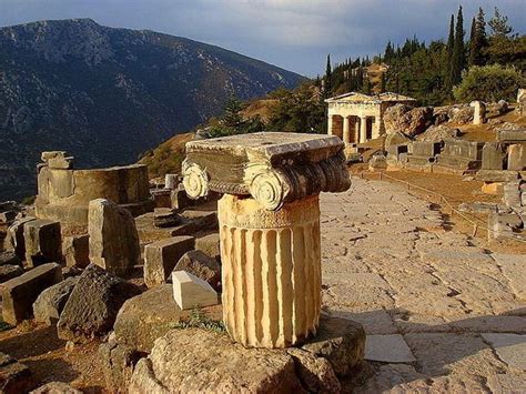 delphi-ruins,greece | Delphi greece, Ancient greek architecture ...