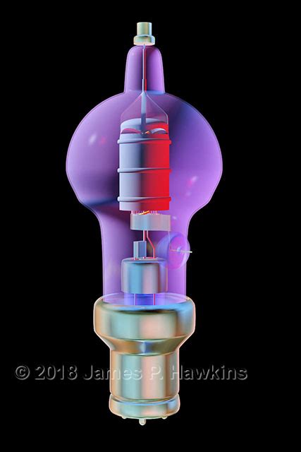 Jim Hawkins 3D Vacuum Tube Art