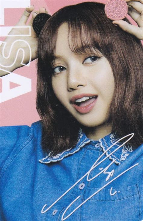 Oreo x Blackpink Card 03 Lisa - Arcade Game Cards