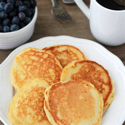 The Best Cornmeal Pancakes - One Sweet Appetite