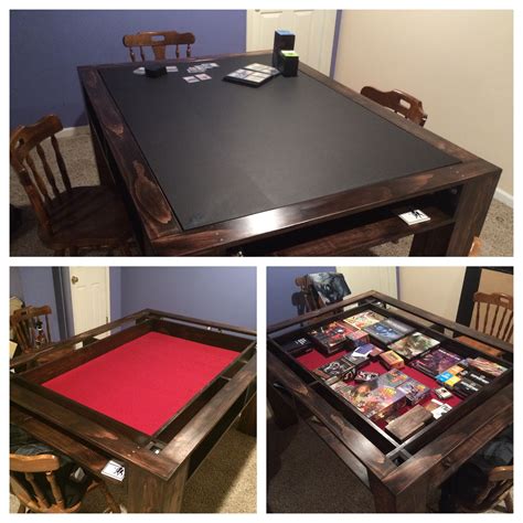 Imgur: The most awesome images on the Internet. | Board game room, Gaming table diy, Table games