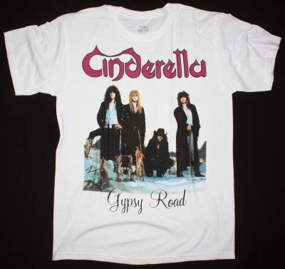 CINDERELLA HEARTBREAK STATION NEW BROWN T SHIRT - Best Rock T-shirts