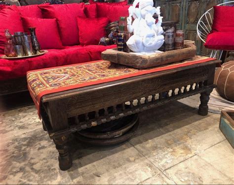 CoffeeTable, Small Coffee table, Reclaimed Wood Table, distressed table, Indian Furnitures ...