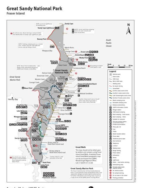 Fraser Island Map | PDF | Nature | Transport