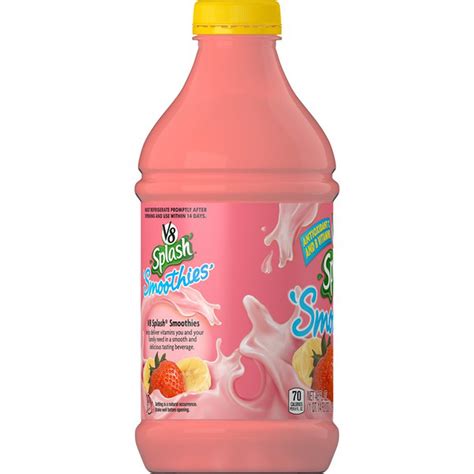 V8 Splash Smoothies Strawberry Banana (46 fl oz) Delivery or Pickup ...